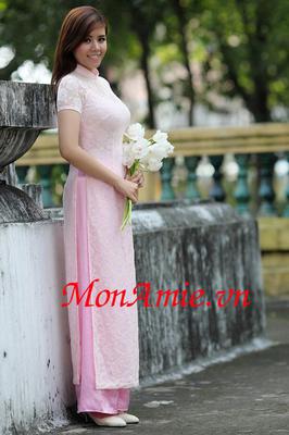 Áo Dài Bưng Quả (kiểu 2)