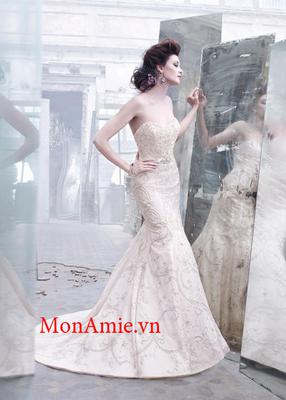 Đầm Đuôi Cá Ren  Đuôi Nhẹ
