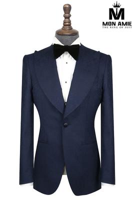 Bộ Vest Nam Công Sở Cao Cấp Xanh Đen A50.039 