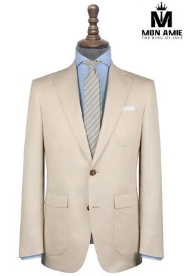Bộ Vest Nam Công Sở Cao Cấp Màu Kem B51.047