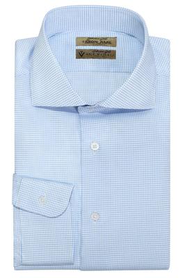 Áo sơ mi xanh cara S03.134