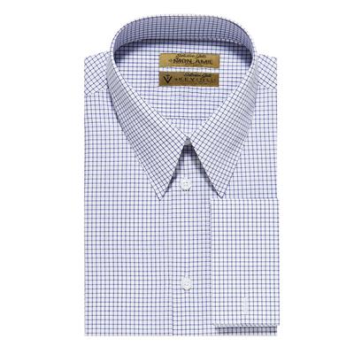 Áo sơ mi tím caro S03.154