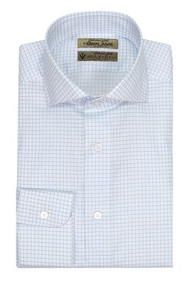 Áo sơ mi trắng caro S03.173(1)