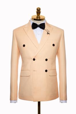 Bộ Vest Nam Công Sở Thời Trang Màu Cam A50.023