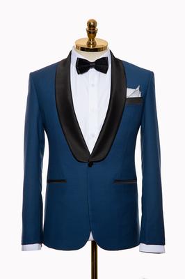 Bộ Vest Nam Công Sở Màu Xanh Navy A50.025