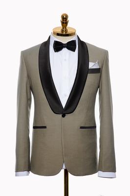 Bộ Vest Nam Công Sở Màu Xám Vàng A50.027