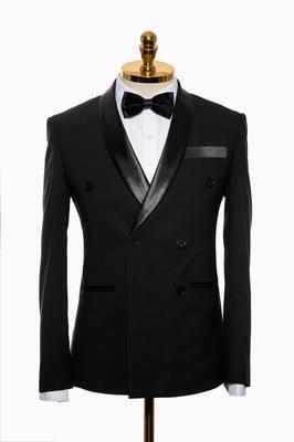 Bộ Vest Nam Công Sở Màu Đen A50.090