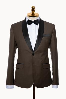 Bộ Vest Nam Công Sở Màu Nâu B51.007