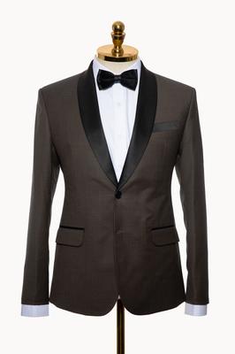 Bộ Vest Nam Công Sở Màu Nâu C52.014