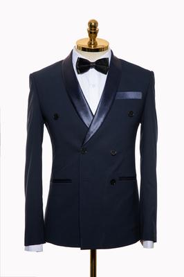 Bộ Vest Nam Công Sở Màu Xanh Đen  C52.032