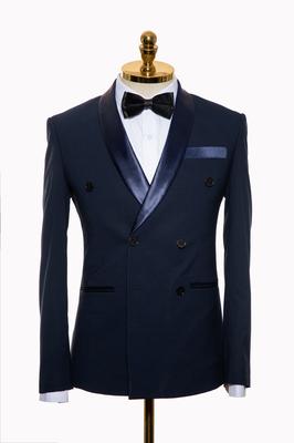 Bộ Vest Nam Công Sở Màu Xanh Đen C52.041