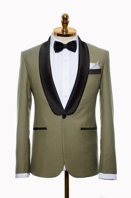 Bộ Vest Nam Công Sở Màu Xanh Lục D62.015