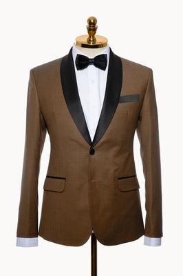 Bộ Vest Nam Công Sở Màu Nâu D62.017