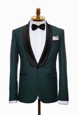 Bộ Vest Nam Công Sở Màu Xanh Lá D62.025