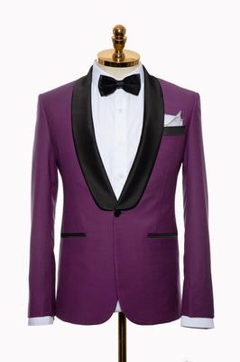 Bộ Vest Nam Công Sở Màu Tím D62.029