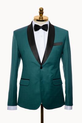 Bộ Vest Nam Công Sở Màu Xanh Lá D62.034