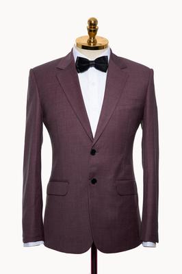 Bộ Vest Nam Công Sở Màu Nâu Tím D62.036