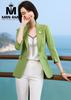 Blazer xanh bơ Tay Lỡ Đơn Giản