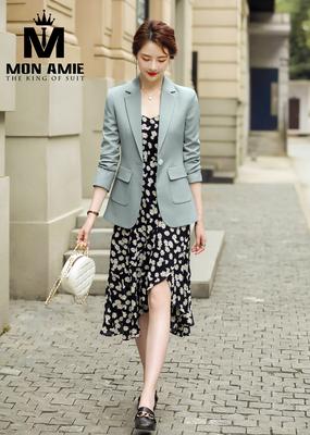 Áo vest xanh mint túi hộp cá tính