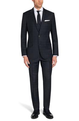 Vest caro màu than chì đậm túi phối viền trắng