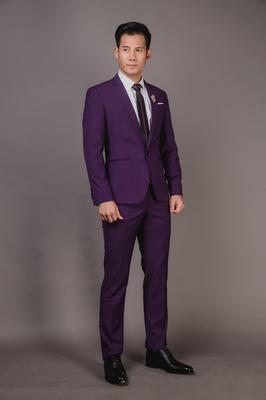 Vest màu tím mới lạ