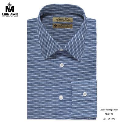 Áo sơ mi màu xanh đen thanh lịch S03.128