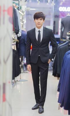 Set vest xanh đen năng động tươi trẻ