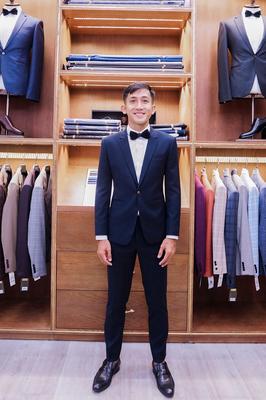 Set vest xanh đen phù hợp mọi lứa tuổi vóc dáng