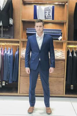 Set vest xanh navy cực nam tính