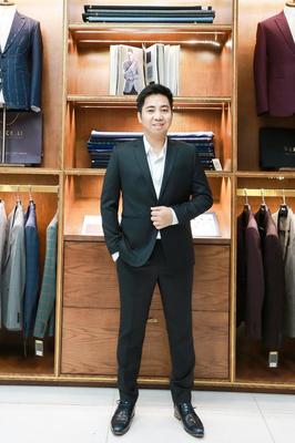 Set vest đen đơn giản đẹp nam tính