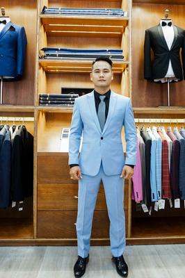 Set vest xám sáng cá tính nổi bật