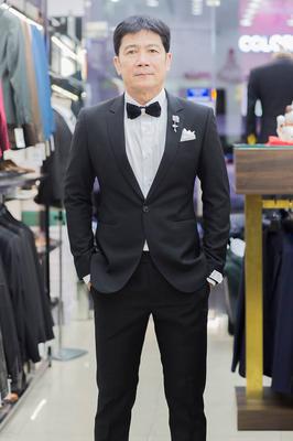 Set vest xui gia nẹp khăn túi lịch sự