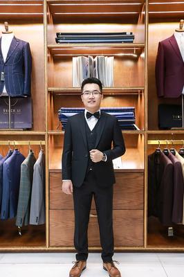 Set vest đen phong cách trẻ trung