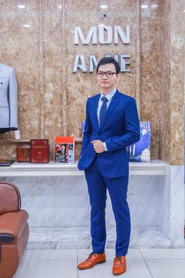 Set vest xanh navy cho chàng trai trẻ trung