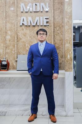 Set vest xanh navy màu cực đẹp