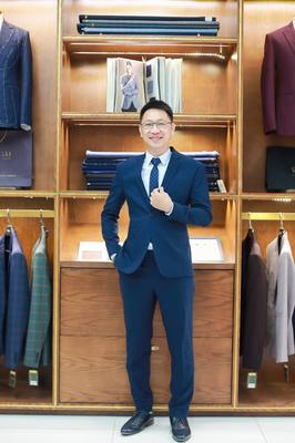 Set vest xanh navy tinh tế