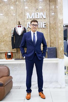 Set vest xanh navy phong độ