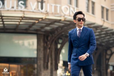 Double Breasted Suit - Suit Xanh Navy