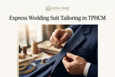 May Suit Cưới Gấp: Giải Pháp Hoàn Hảo Cho Chú Rể