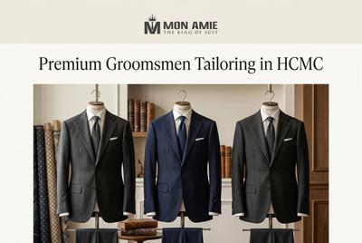 May vest phụ rể: Địa chỉ uy tín nhất tại TP.HCM