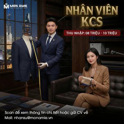 TUYỂN DỤNG NHÂN VIÊN KCS