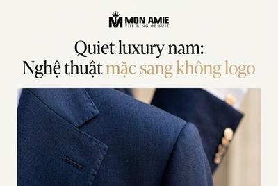 Quiet luxury nam: Nghệ thuật mặc sang không logo