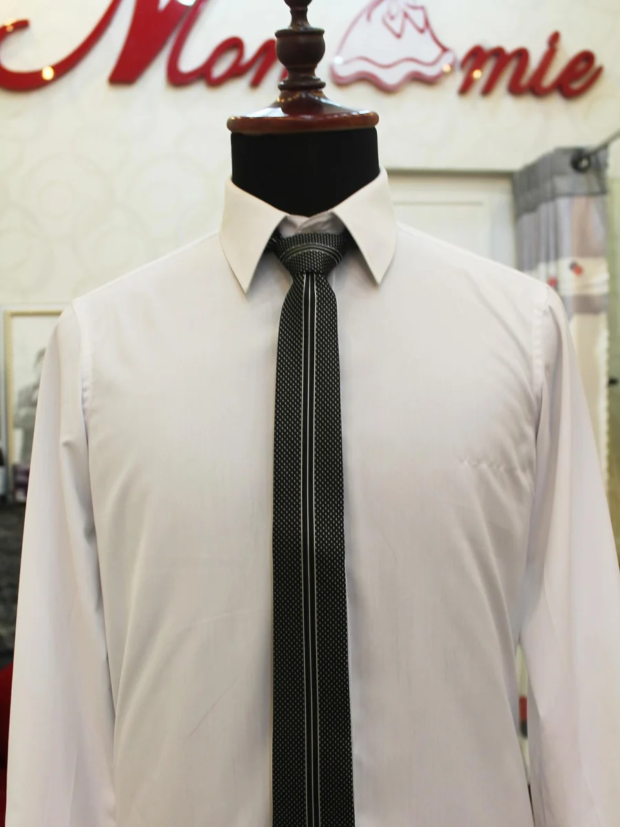 Slim Onyx Stripe Tie