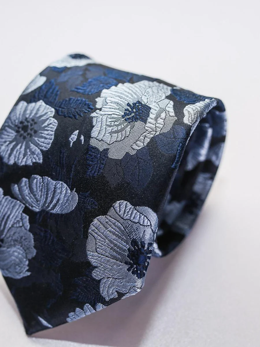 Midnight Bloom Tie