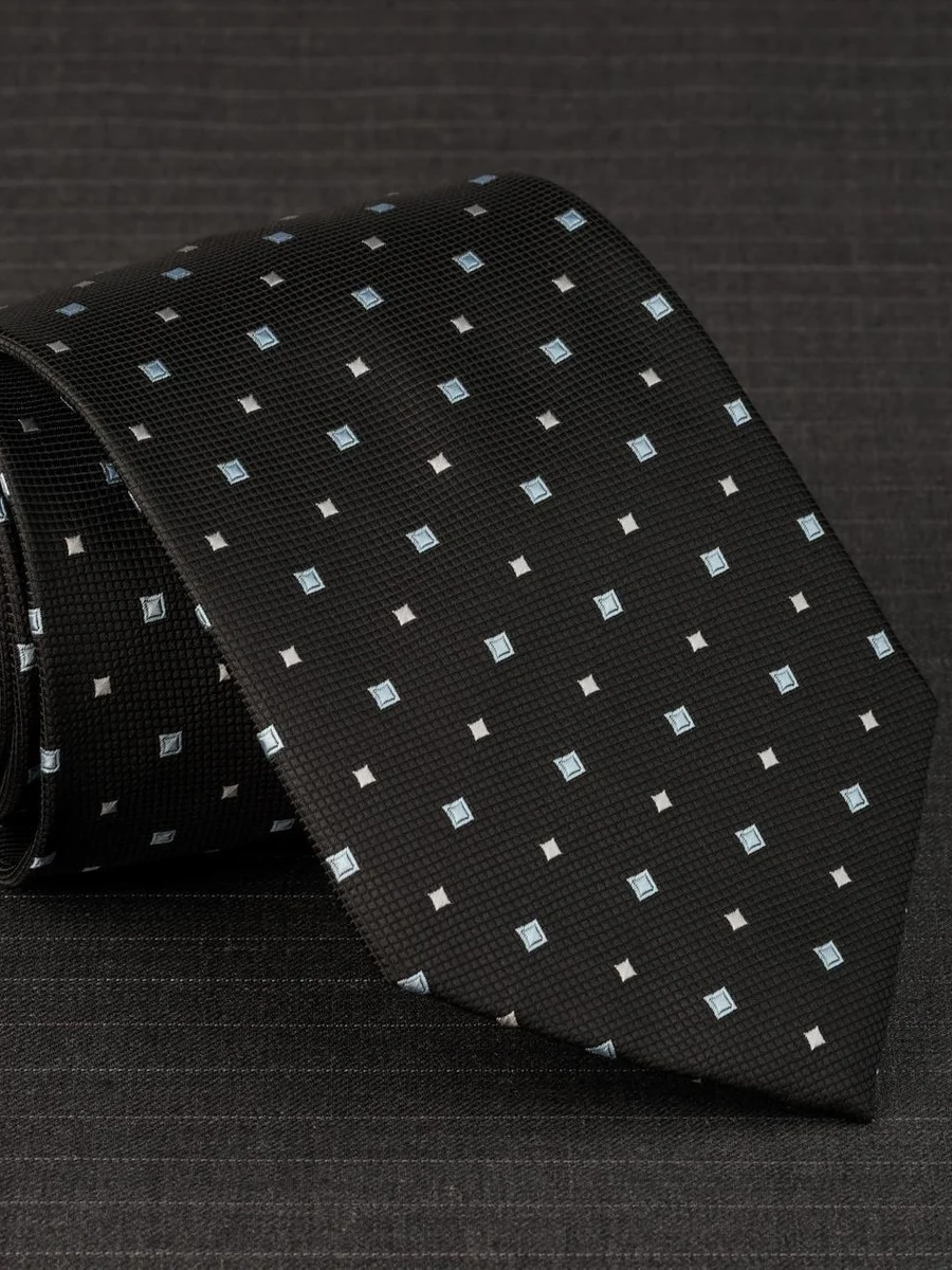 Black Diamond-Dot Tie