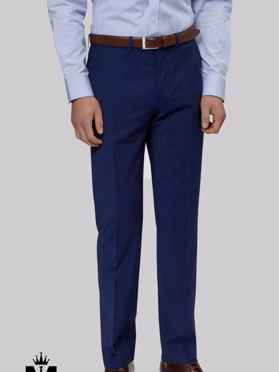 Royal Blue Tailored Trousers