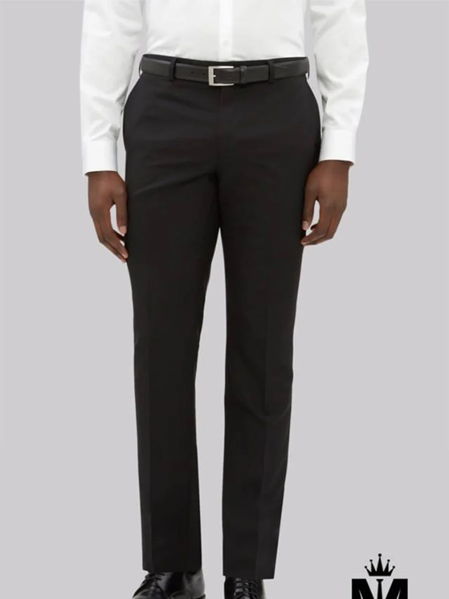 Classic Black Dress Trousers