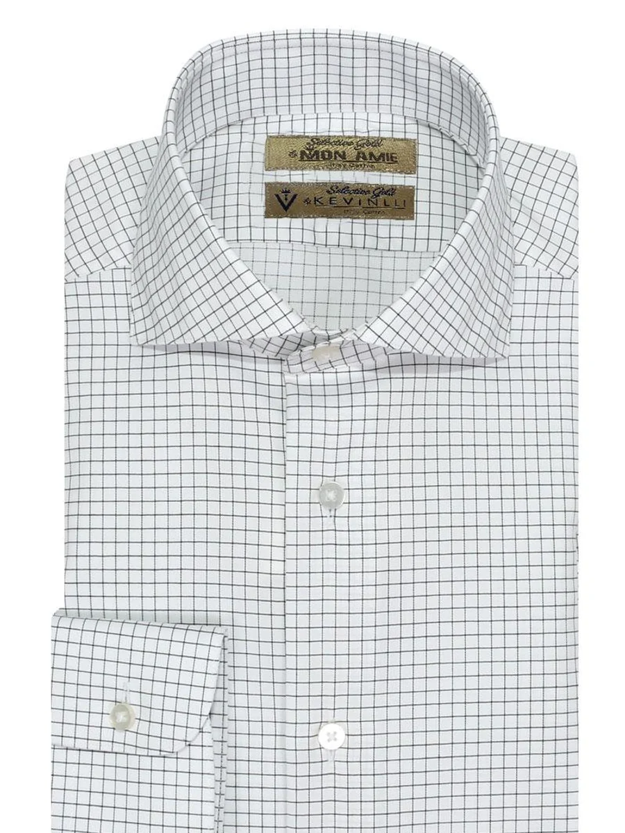 Graph Check Cutaway Shirt