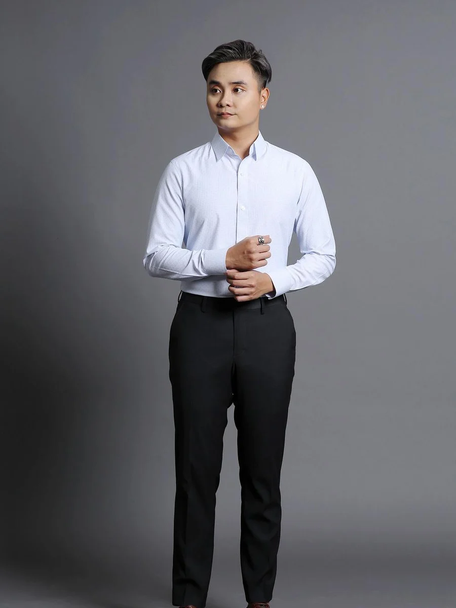 Pearl White Textured Shirt