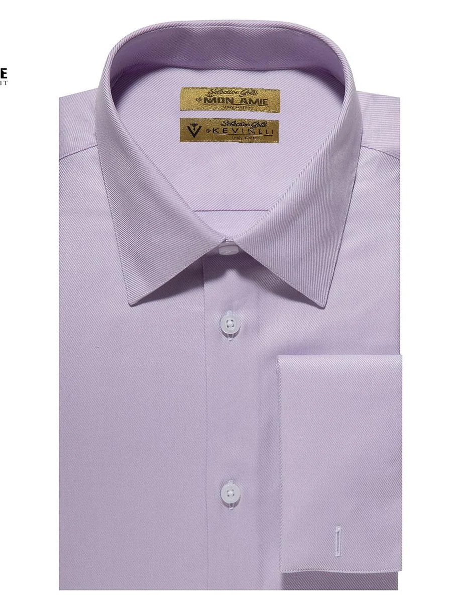 Lavender Twill Dress Shirt